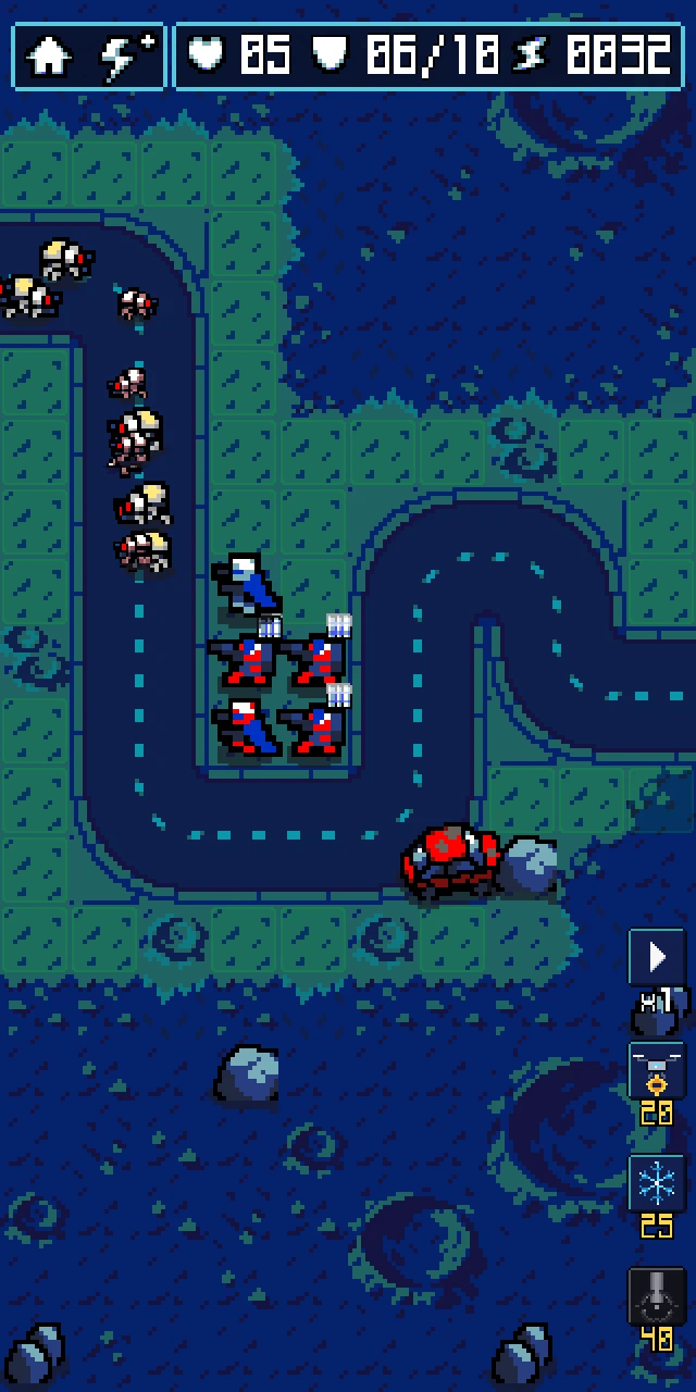 Defending a highway on Earth